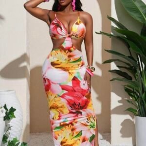Robe fourreau sans manches